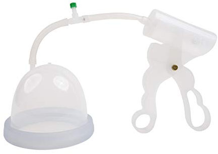 Fröhle BP002 Brustpumpe, Vakuumpumpe für größere Brüste mit Handpumpe SOLO Cup B