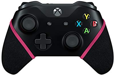 SMART GRIP Custodia per controller – compatibile con un controller Xbox One – Il controller definitivo anti-sudore e aggiornamento antiscivolo, lavabile (nero/rosa)