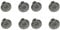 Find A Spare Dishwasher Lower Basket Wheel 8 Pack For Zanussi AEG Electrolux Arthur Martin ESL6115 ZSF6128 ZSF6120 Grey Lower Basket Wheel (8 Pack)
