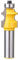 ZOYOSI 1/2 Inch Shank 5/32 Inch Radius Corner Bead Beading Router Bit Wood Working Cutter