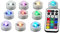 Afoosoo Submersible LED Lights with Remote Waterproof Flameless LED Tea Light Candle Diamond Shape CR2032 Battery White Warm White RGB Led Pool Lights for Vase,Fish Tank,Wedding,Halloween,Pond Deco