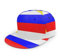 Oaieltj Unisex Baseballkappe Damen Herren Junge Mädchen Mode verstellbar 3D gedruckt Flat Bill Baseball Cap, Russische Flagge, One size