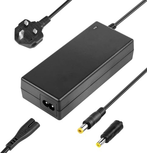 ARyee 42V 2A Electric Scooter Charger for 36V Li-ion Battery, Lithium Battery Charger for Electric Bike Self-Balancing Scooter, with 2 Plug, DC 5.5x2.1mm/5.5x2.5mm