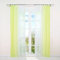 HongYa 2er-Pack Farbverlauf Gardinen Transparenter Voile Vorhänge Schals mit Kräuselband H/B 245/140 cm Grün