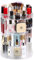 Yagosodee Drehbarer Make up Organizer, 360° Beauty Kosmetik Organizer, 8 Schichten Verstellbar DIY Spinning Kosmetik Aufbewahrung, Skincare Organizer für Kommode, Badezimmer