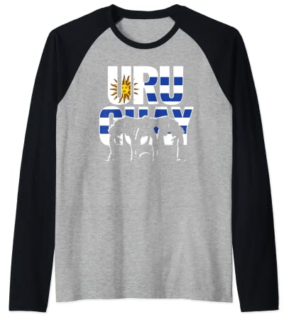 Uruguay Rugby Union Trikot 2019 Fans Trikot uruguayischer Unterstützer Raglan
