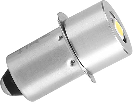 Dioche Maglite Conversion Ersatzbirnen 1Pc P13.5S 1W Led Taschenlampe Ersatz Taschenlampen, Stirnlampen Laternen Glühbirne Taschenlampe Notarbeitslicht (3V) (6V)