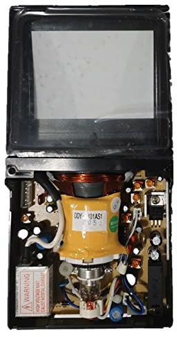 Monitor CRT da 4 pollici 12V 4.2W in bianco e nero schermo CRT Vintage Schermo video funzione video