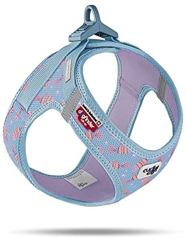 CURLI Vest Geschirr Clasp Air-Mesh Aqua-Fish Special Edition SE23-AF (3XS)