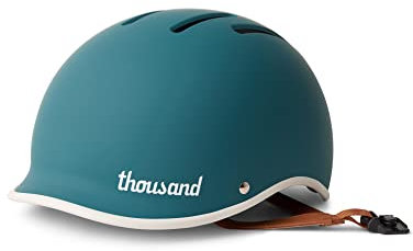 Thousand Fahrradhelm für Erwachsene – Heritage-Kollektion – Sicherheitszertifiziert für Fahrrad, Skateboard, Rennrad, Skaten, Rollschuhe, Fahrradhelm (Coastal Blue 2.0, Medium)