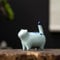 YIPOCH Décoration d'animal de Compagnie de thé à la Main Petit Jouet de Chat en céramique Kung Fu Service à thé cérémonie Ornement de thé Figure Kitty Tea Pet