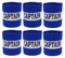 Hosifiy 6Pcs Fußball Kapitänsbinde, Schwarz Nylon Elastische Fußball Kapitän Armbinde Einstellbare Fußball Armbinde für Jugend Erwachsene Sport Training
