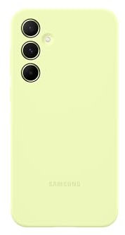 SAMSUNG Silicone Cover custodia morbida colorata per Galaxy A55 5G, Lime