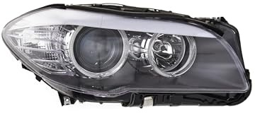 EDA PREMIUM auto Scheinwerfer Rechts 720324012 passend für BMW 5 F10/F11 2010-2016, (- 13), elektrisch, mit Motor, H7/H7, Led, PY24W, ECE, Ohne LED-Steuergerät