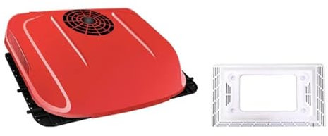 Accesorio Eléctrico Del 12v Del Tejado Del Aire Acondicionado Del Camper Y Del Camión Rv(Red)