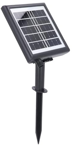 Boîtier de Batterie Solaire pour Guirlande Lumineuse LED, Panneau de Commande pour Guirlande Lumineuse Extérieure, Entrée 4,5 V 2,4 W, Sortie 3 V, de Type C, avec Télécommande