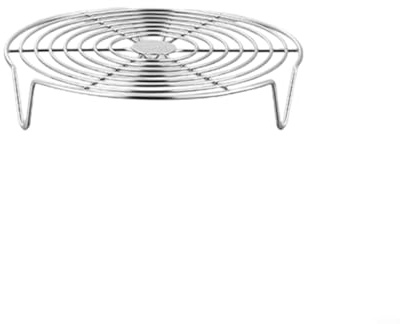 Stainless Steel Cooking Rack for Steaming and Cooling Works with Pots, Pans, and Woks (20cm)