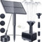 Nachhaltige Outdoor-Dekoration, umweltfreundliche Solarbrunnen mit anpassbaren Funktionen für Ihren Garten (1,5 W ohne Batterie)