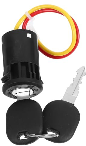 Magiclulu Interruttore Con Chiave Per Avviamento Elettrico Giocattolo Per Scooter Blocco Accensione Sicura Design Resistente in Plastica E Ferro 7.48X1.18X1.18 Pollici