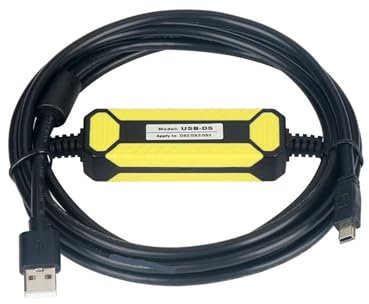 JXCHSWOU Câble de données USB-DS for le débogage et la programmation du servomoteur Câble de téléchargement DS2 DS3 DS5B/5C/5E/5L