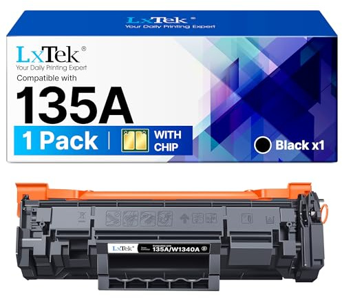 LxTek 135A W1350A Toner mit Chip kompatibel mit HP 135A W1350A 135X W1350X für HP LaserJet MFP M234dw M234sdw M234sdn M234 M209dw M209dwn M234 M209 (Schwarz, 1-Pack)