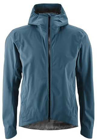 Gonso Save Jacket Trail M, Herren Fahrradjacke, Wasserdichte Regenjacke | Wasserdicht bis 10.000mm, Winddicht, G-Tex, 2,5-Lagenlaminat & getapte Nähte, Körpernahe Passform, Perfekt für das ganze Jahr