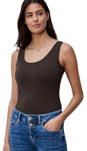 Street One Damen Basic Top in Unifarbe