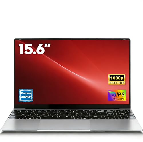 FUNYET Laptop - 15.6'' FHD 1920×1080 Display Computer with 4425Y Processor(Up to 1.7GHz), 16GB RAM DDR3 256GB SSD Notebook Support WiFi 5 BT 4.2 USB 3.0 TF Card HDMI Suitable for Students and Business
