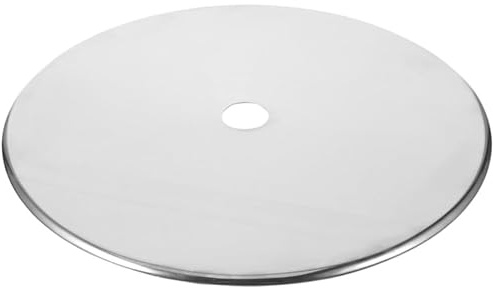 DOITOOL Anillo y Compatible Mesas de Hot Pot para Cocina de Inducción de Acero Inoxidable Difusor de Calor, Diseño Reforzado para Uso en Hogar y Cocina