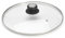 DE BUYER -4112.28 -couvercle verre bouton bak./inox ø 28cm, Ecru