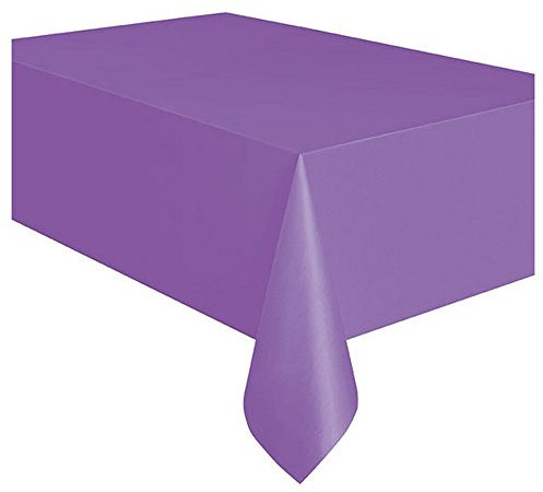 Kunststoff-Tischdecke - 2,74 m x 1,37 m - Lila