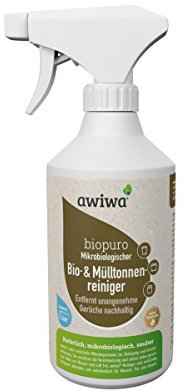 awiwa Mülltonnenreiniger & Geruchsneutralisierer Mülleimer + Biotonne Reiniger (500ml)