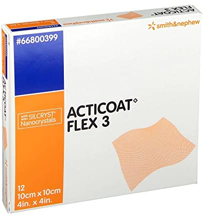 ACTICOAT Flex 3 10x10cm Verband, 12 St