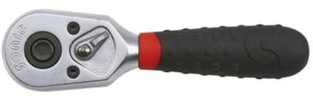 Sonic 7120101 45-Teeth Stubby Ratsche, 1/4-Zoll