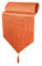 Haus und Deko Tischläufer Damast 30x200 cm Terracotta Ornamente Circle, dekorative Tischdecke, Tischband mit Quaste, Moderne Mitteldecke für Wohnzimmer Esszimmer, Gastronomie Tischdecken