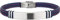 BREIL - Armband für Herren - Savage Collection - Edelstahl und Silikonarmband - Länge 22 cm