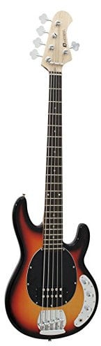Dimavery Basso Elettrico a 5 Corde, Sunburst, Multicolore, Taglia Unica