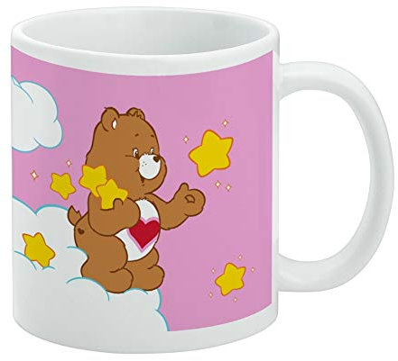 Care Bears Tenderheart Bear Ceramic Coffee Mug, Novelty Gift Mugs for Coffee, Tea and Hot Drinks, 11oz, White