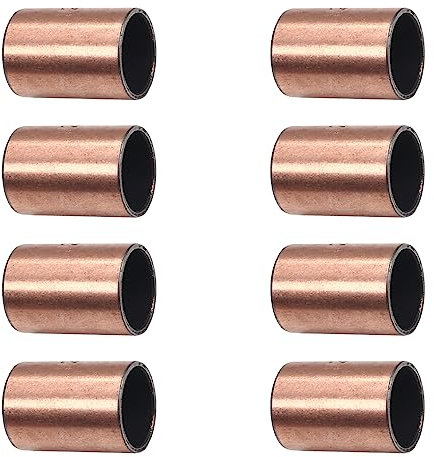 Othmro Gleitlager 12 mm Bohrung x 14 mm Außendurchmesser x 20 mm Länge, Gleitlager gewickelt, öllose Buchsen (10 Stück)