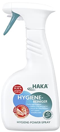 HAKA Hygienereiniger Desinfektions Spray, entfernt Bakterien, Viren zu 99%, 500 ml