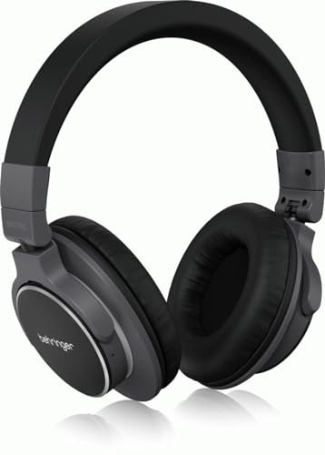Behringer BH470NC Premium High-Fidelity Headphones with Bluetooth Connectivity and Active Noise Cancelling, Compatible with PC and Mac
