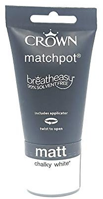 CROWN Chalky White MATT 40ML MATCHPOT