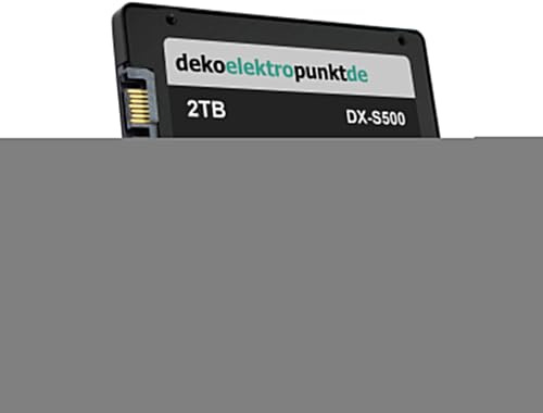 2 to SSD pour HP Pavilion 17-e121NR tx2106 17-f170nf 17t-f000 g6-1221 | dekoelektropunktde Solid State Drive, Interne, Pièce compatible, SATA3, 2,5 Disque dur