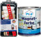 plid® Vernice Magnetica Grigio Antracite [Sovraverniciabile] - Per pareti, porte, mobili, legno, metallo, plastica, cemento & intonaco - Pittura murale magnetica - Made in Germany 0,75L Set
