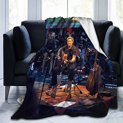 Peter Blanket Maffay Leichte Decke für Bett/Sofa/Couch, Reisedecke, extrem weiche warme Decke