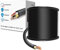 LEADTOPS 10M 22 Calibre 22/4 Cable Eléctrico de 4 Conductores Cable de 4 Núcleos 4x0,3mm² para luz LED, Automotriz, Equipamiento de Embarcaciones