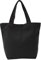 PATIKIL Leinwand Tragetasche Mini Leinwand Tasche mit Handgriff Klein Wiederverwendbar Handtasche Einkaufstaschen für Frauen Freunde Geburtstag Geschenk Schwarz