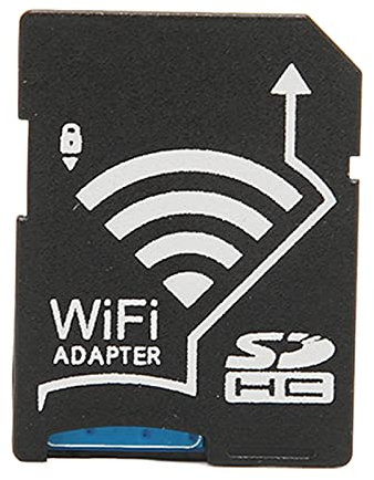 Adattatore per scheda di memoria, adattatore WiFi per scheda, adattatore WiFi da scheda TF a SD, dispositivo di connessione per trasmissione wireless, connessione fino a 3 dispositivi Adattatore SD Wi