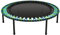 bellicon Fitness Trampolin 112cm (Blau-Grün) | Stabile Schraubbeine & Seilring-Federung bis zu 150 kg (Extra Stark) | 3-teiliger Rahmen | Made in Germany