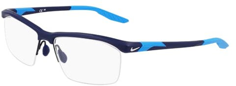 NIKE Brille Größe 56 mm Matte Midnight Marine, Eye SIZE: 56 BRIDGE: 16 Horizontal MEASUREMENT: 56 Vertical MEASUREMENT: 35 5
